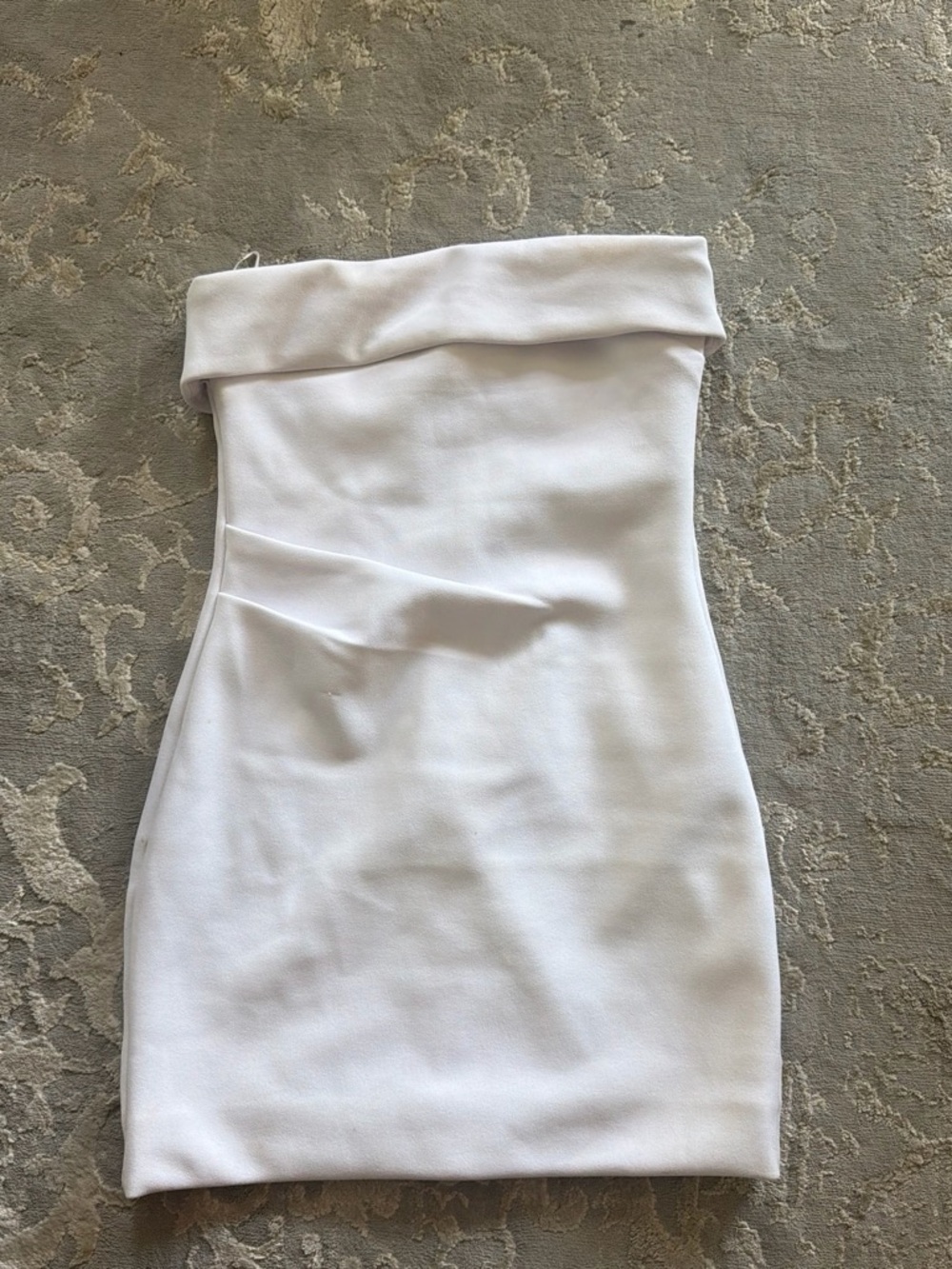 White Strapless Bodycon Dress - Aritzia